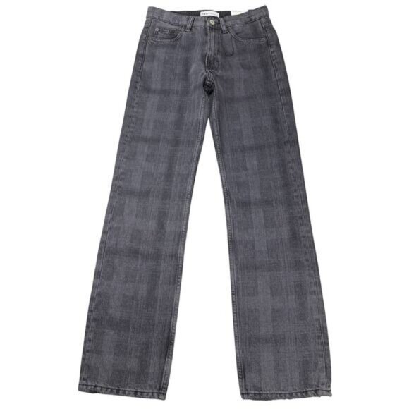 Zara Women's Mid Rise New Straight Fit Jean Size 0 - Picture 4 of 10